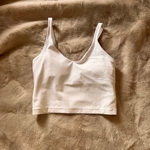 Size 6 Lululemon Align tank in white